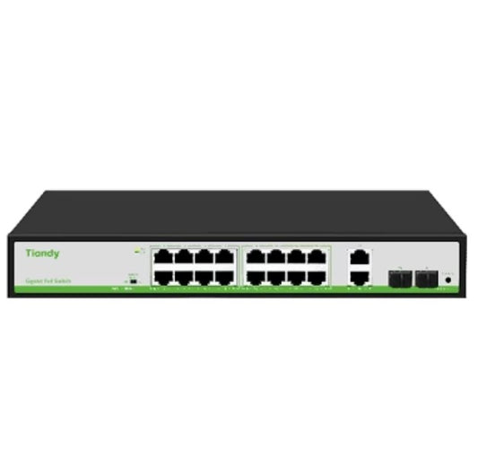TC-P3S020-G  POE SWITCH 16CH Spec:G/1622/AT/180