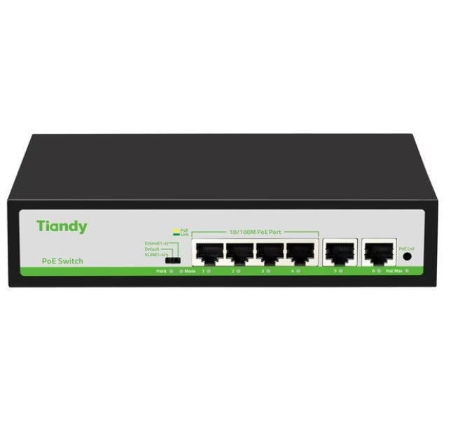 TC-P3S06-F POE SWITCH 4CH Spec:F/0420/AT/55