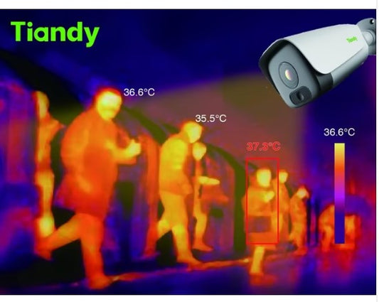 TC-C34LP  Tiandy 4MP Θερμική Κάμερα